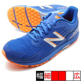 新作 NB Hanzo J v6 Lace JR ニューバランス new balance YPHAN-ZB6 ブルー×オレンジ ジュニア ランニングシューズ