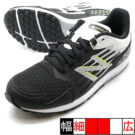 新作 NB Hanzo J v6 Lace JR ニューバランス new balance YPHAN-ZK6 ブラック×ホワイト ジュニア ランニングシューズ