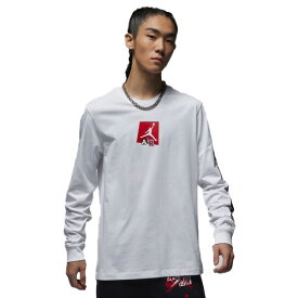 【ネコポス送料無料】ジョーダン JORDAN メンズ バスケットボールウェア ロングTシャツ JD メン100 23HO FD7018-100