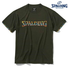 【ネコポス送料無料】スポルティング SPALDING バスケ バスケットボール ゲームシャツ Tシャツ アフリカントライバルロゴ SMT22006