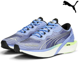 プーマ PUMA レディース ランニングシューズ ランダブルエックスニトロ 376171-14 マラソン ジョギング ブルー