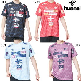 【ネコポス送料無料】ヒュンメル hummel プラクティスシャツ 半袖 昇華プラシャツ 24SS HAP1194