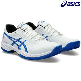 アシックス asics メンズ テニスシューズ オムニ クレー 砂用 GEL-GAME 9 CLAY/OC ゲルゲーム 9 CLAY/OC 1041A358-103 ホワイト