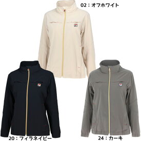 フィラ FILA テニスウエア ウォームアップシャツ 無地 トラックジャケット レディース VL2723