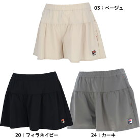 フィラ FILA テニスウエア 無地 キュロットパンツ レディース VL2726