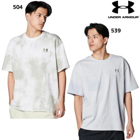 【ネコポス送料無料】アンダーアーマー UNDER ARMOUR メンズ Tシャツ 半袖 丸首 UA ヘビーウェイトコットン オーバーサイズ 1384799