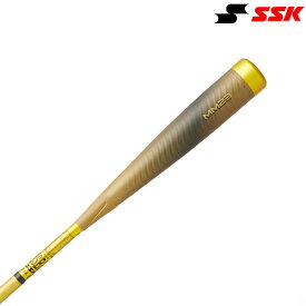 エスエスケイ SSK 野球バット 軟式FRP製バット MM23 ゴールド SBB4037GLD 一般 ゴールド
