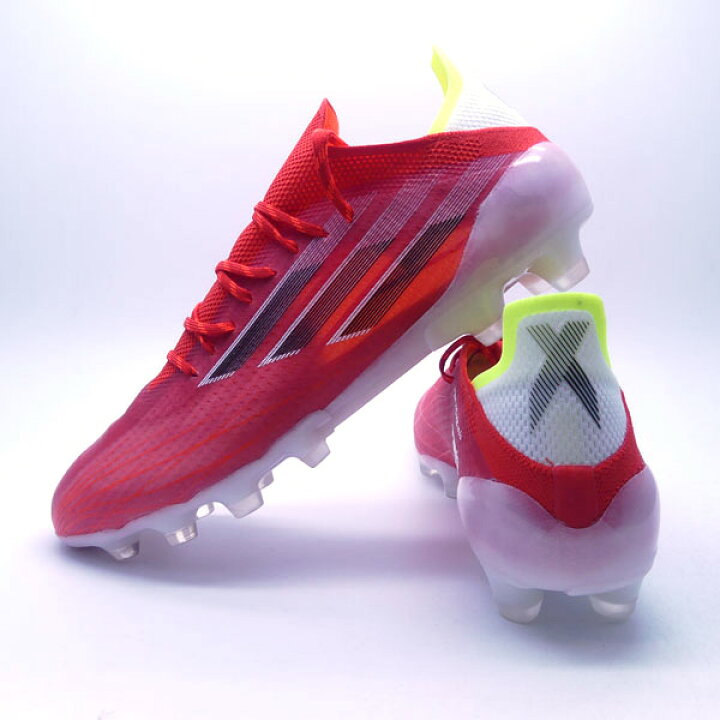 楽天市場 エックス スピードフロー 1 ジャパン Hg Ag アディダス Adidas Fy6877 レッド ブラック サッカースパイク フタバsp 楽天市場店