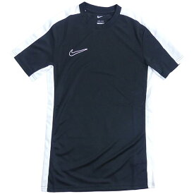 【ネコポス送料無料】 ナイキ NIKE Dri-FIT アカデミー ショートスリーブ トップ DV9751-010 サッカー フットサル プラクティスシャツ 半袖 練習着 ブラック