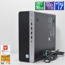 程度良好 第9世代 Core i7 新品SSD1TB搭載Win11アップグレード済み【中古】 HP ProDesk 600 G5 SFFCore i7 9700 3.0GHzSSD 1TB(NVMe 新品) メモリー16GBDVDマルチ Wi-Fi Win11Pro【smtb-k】【ky】