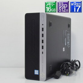 程度良好 第9世代 Core i7 新品SSD512GB搭載Win11アップグレード済み【中古】 HP ProDesk 600 G5 SFFCore i7 9700 3.0GHzSSD 512GB(NVMe 新品) + HDD 1TBメモリー16GB DVDマルチ Win11Pro【smtb-k】【ky】