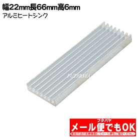 アルミヒートシンク M.2 SSD最適サイズ ●アルミ製 ●熱伝導両面テープ付き ●M.2SSD スティックPC ラズベリーパイ LED装置等最適サイズ ●SSDの熱さ対策 COMON (カモン) HS-226606