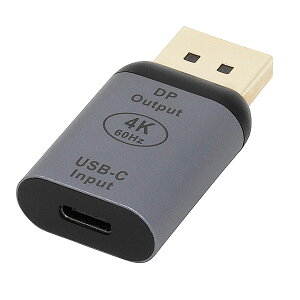 Type CDisplayPortfϊ Type-C[qfo͉\PCɌ Type-C(X)DisplayPort(IX) ő4k UHD 3840x2160 60Hz o͑Ή AINEX AClbNX ADV-CDP1