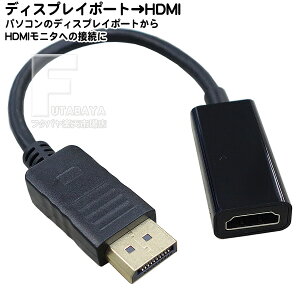 DisplayPortHDMIϊ fBXvC|[g(IX)HDMI(X) F25cm 4k 3840x2160 60HzΉ HDCP1.4Ή COMON DPAH-025 DisplayPort[q̓p\Rɐڑ