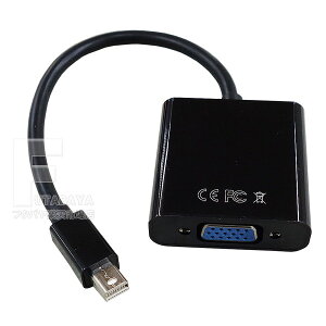 MiniDisplayPortVGAϊP[u ~jfBXvC|[g(IX)VGA 15pin (IX) ~jfBXvC|[g(p\R) F15cm 1920x1080/60Hz\ COMON VGAMDP-015