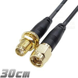 30cm SMAP[u SMA(IX)-SMA(X) S:30cm [q:bL Cs[_X:50 RG-174Ki gP[ugp pP[u RoHSΉ COMON J SMAE-03