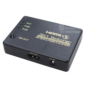 RpNgHDMIؑ֊ HDMIؑ֊ 3́E1o 4K2K 3840x2160 /60HzΉ Q[p\R ^ubgPC X}[gtH v[[ErfIJ3̏o͂ؑւ1̃erɕ\ HDMI Ver2.
