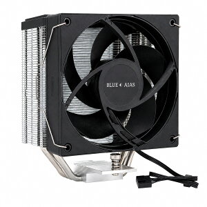 CPU�N�[���[ �T�C�h�t���[ TDP235W �É� 120mm PWM FDB 4�q�[�g�p�C�v ����154mm LGA1851/1700 AM5/AM4 �Q�[�~���O 3D���� �N���G�C�^�[ �r�W�l�XPC �A�C�l�b�N�X AINEX BA-CC01GP