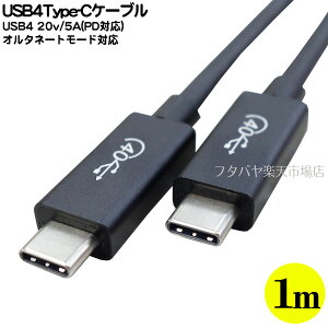 USB4 Type-CP[u1m Type-C(IX)-Type-C(IX) :1m USB4(ő40Gbps)Ή 20V/5A PD[h[dΉ I^l[g[hΉ COMON UC4-10