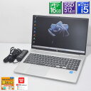 超美品 Win11Pro SSD512GB搭載【中古】 HP ProBook 450 G9Core i5 1235U 1.3GHzメモリ16GB SSD 512GB(NVMe)Wi-Fi6 BluetoothフルHD15.6型