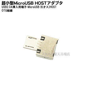 USB→MicroUSB(ホスト)変換極小アダプタ USB2.0Aタイプオスに取り付けるだけ 変換名人 USBMCH-MCAD ●HOST(OTG)結線 ●端子先端挿入タイプ(極小) ●パソコン用マウス・キーボード等周辺機器接続 ●通常USB2.0端子Aタイプ(オス)用