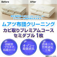 【ポイント10倍★9/11 1:59迄】感動 カビ取り クリーニング ウレタン マットレス セミダブル 1枚 ムアツ …