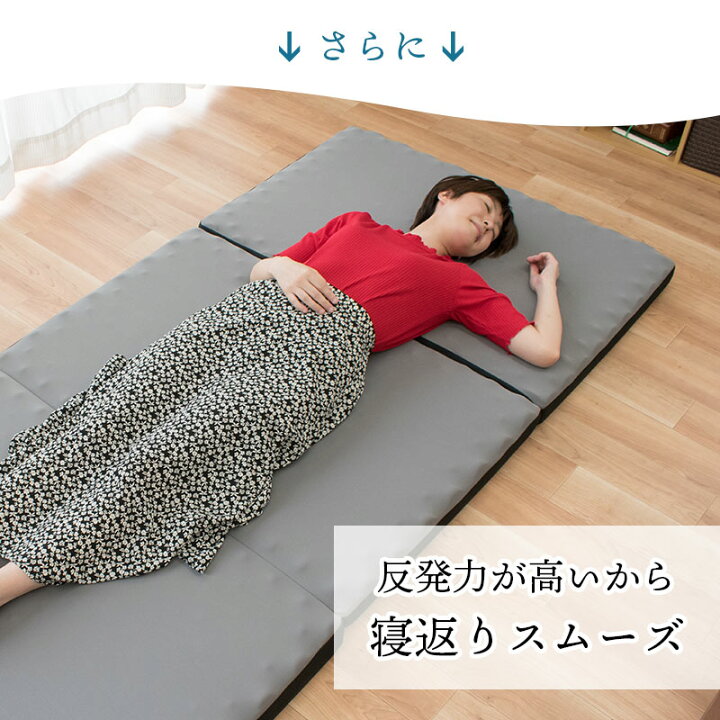 楽天市場】【春・快眠応援10％OFFクーポン】西川 マットレス 三つ折り 