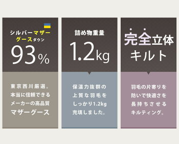 羽毛布団シングル西川ウクライナマザーグース東京西川ダウン93%増量1.2kgシングルロング150×210「CocoroNatureシリーズKazahana(かざはな)」掛け布団送料無料【Cocoroこころ】