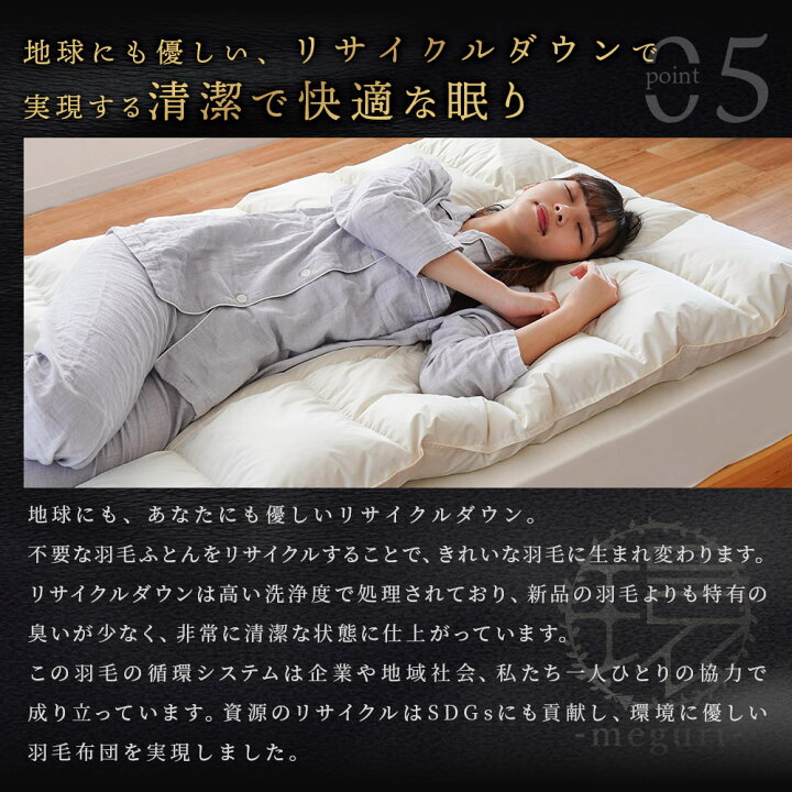 楽天市場】【新発売記念☆クーポンで1万円OFF】羽毛敷きパッド 