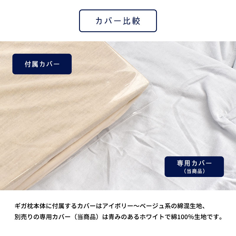 楽天市場】昭和西川 ギガ枕 専用カバー 枕カバー ピロケース ピロー 