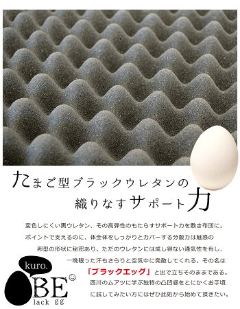 【送料無料】高反発プロファイルウレタン体圧分散敷き布団シングル厚み8cm|しき布団しきぶとん肩こり首こり腰痛