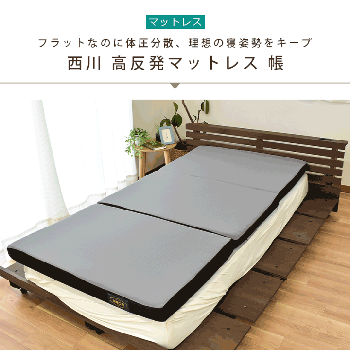 3月末までセール　禅 Ze+N マットレス　ヘルスウェーブ　西川コラボ布団　新品 3月末までセール 禅 Ze+N マットレス ヘルスウェーブ 西川コラボ