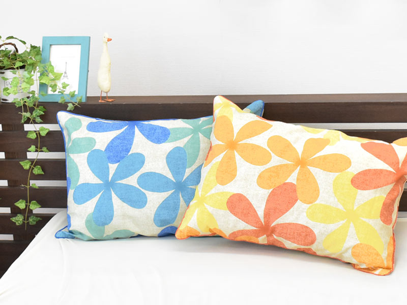 楽天市場】日本製 枕カバー 35×50 綿100％ 花柄 選べる デザイン