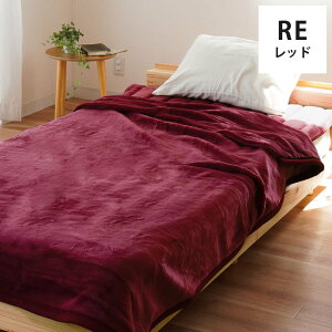 【27日09:59迄10%OFFクーポン】約2.5kg 西川 毛布 シングル 日本製 アクリル 2枚合わせ 厚手 掛け毛布+敷きパッドのセットも選べる 洗える 抗菌加工 衿付き 無地カラー アクリル毛布 マイヤー 丸