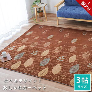 訳あり アウトレット ラグ ホットカーペットカバー 3畳 190×240 ラグマット カーペット 3帖 床暖房 冬 こたつ敷き布団としても おしゃれ かわいい 絨毯 ホットカーペット対応 長方形 柄込 リビ