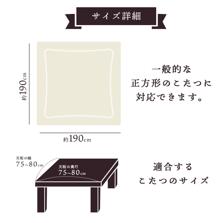 楽天市場】【クーポンで100円OFF】大人気 こたつ布団 正方形 おしゃれ