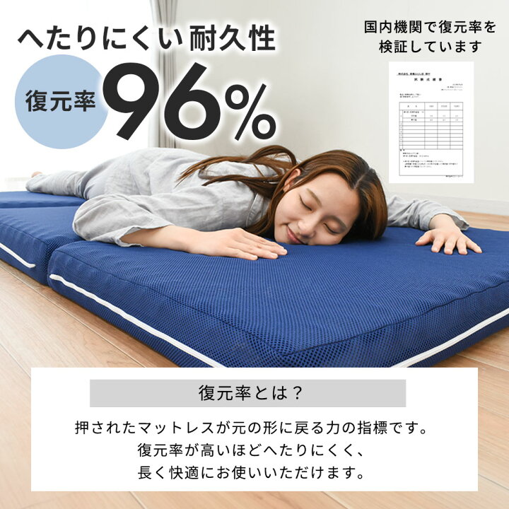 楽天市場】【クーポンで3000円OFF】マットレス シングル 日本製 高反発 