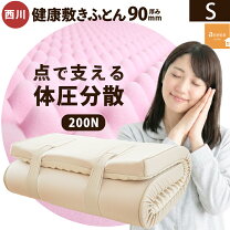 楽天市場】西川 ムアツ布団 シングル 9cmの通販