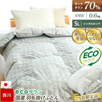 楽天市場】羽毛布団 西川 150×210の通販