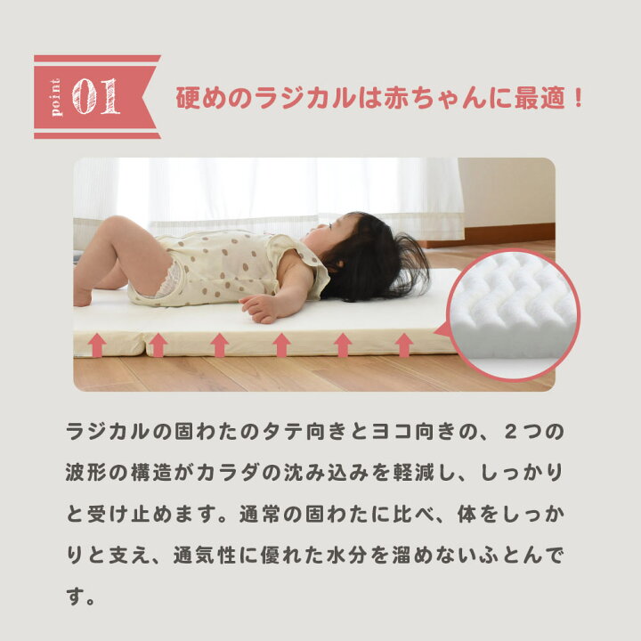 楽天市場】【クーポンで1000円OFF】西川 ベビー 敷布団 ミニサイズ 60 
