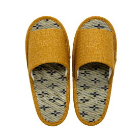 【無料ギフトラッピング対応】洗える い草 スリッパ 日本製 畳【3足以上で送料無料】 夏 和風 ルームシューズ レディース メンズ M L LL 大きい 大きめ 日本製 国産 前開き 外縫いスリッパ 来客 在宅勤務 プレゼント 誕生日 ギフト 臙脂 芥子色