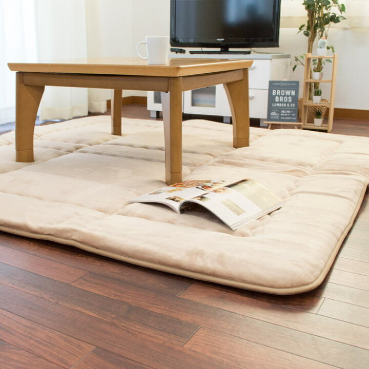 楽天市場】厚み約30mm ふっくら こたつ敷き布団 長方形 約190×240cm 