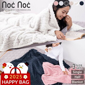 【2025 福袋】選べる福袋 西川 毛布 シングル ハーフ ひざ掛け クォーター ブランケット 選べるサイズ 北欧風 ふわふわ もこもこ シングルサイズ ハーフ お昼寝 子ども 羽毛布団や掛布団のお