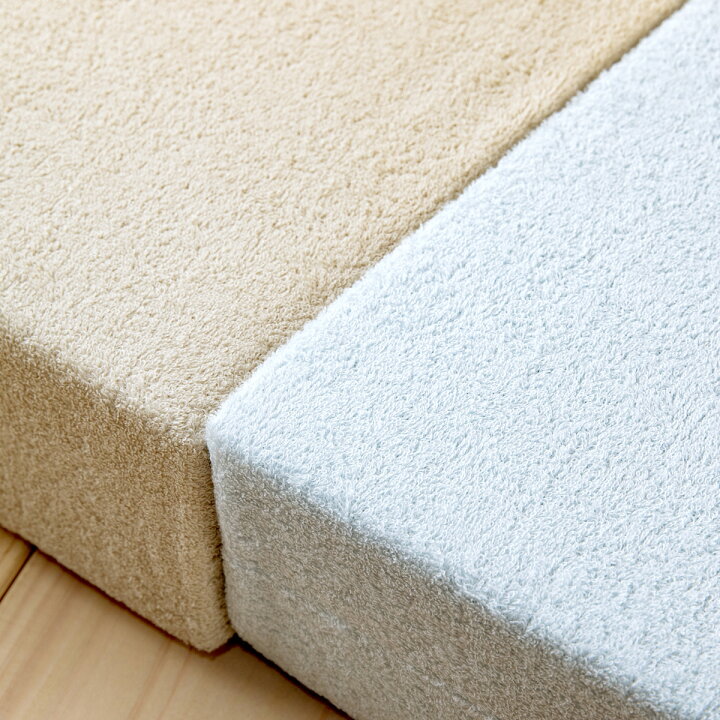 楽天市場 ポイント10倍 綿100 西川 ムアツふとん専用 ダブル 日本製 昭和西川 ムアツシーツ パイル ダブル ムアツ布団 無圧布団専用 D ふとんタウン 西川など寝具専門店