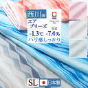 全品P5＆クーポン★夏超得[12日16時～8H] 今治 タオルケット 西川 シングル 夏用 Nishikawa エアブリーズケット(R) ミドル 今治織 綿100％ パイル ウォッシャブル 日本製 シングルサイズ 涼感 ひんやり 冷感 涼しい プレゼント