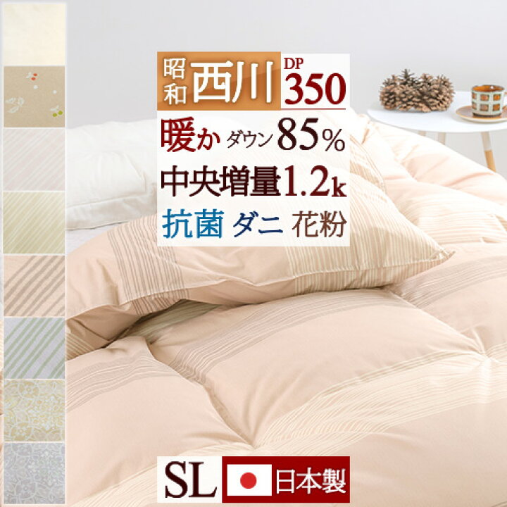 楽天市場】2/18限定☆11％OFFクーポン 西川 羽毛布団 シングル【西川 