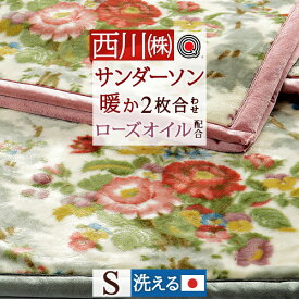 夏!早得★最大5,000円クーポン 西川 毛布 シングル 日本製 アクリル毛布 ぽかぽか2.6kg 洗えるアクリル100%マイヤー毛布 東京西川 京都西川 西川リビング 140×200cm もうふ シングルサイズ ブランケット