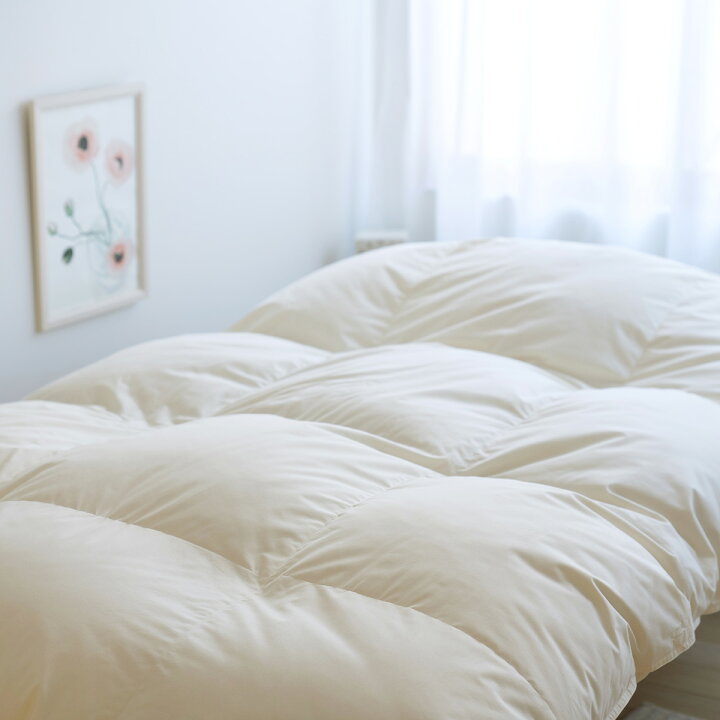 楽天市場】7/1限定☆11％OFFクーポン 羽毛布団 西川 クィーン グース 