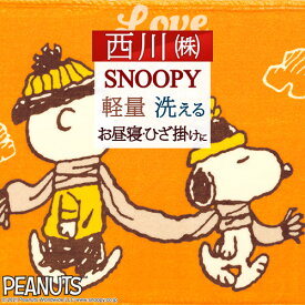 マラソン★最大5,000円クーポン スヌーピー ひざかけ毛布 大人気 スヌーピー snoopy 西川 東京西川 リビング やわらかひざ掛け 西川リビング ひざ掛け毛布 ひざかけ キャラクターお昼寝にも！ 保育園 幼稚園