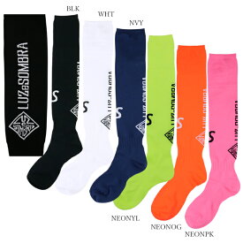 LUZeSOMBRA/ルースイソンブラ ゲームソックス ロングソックス LOGO PATTERN LONG SOX L1221381